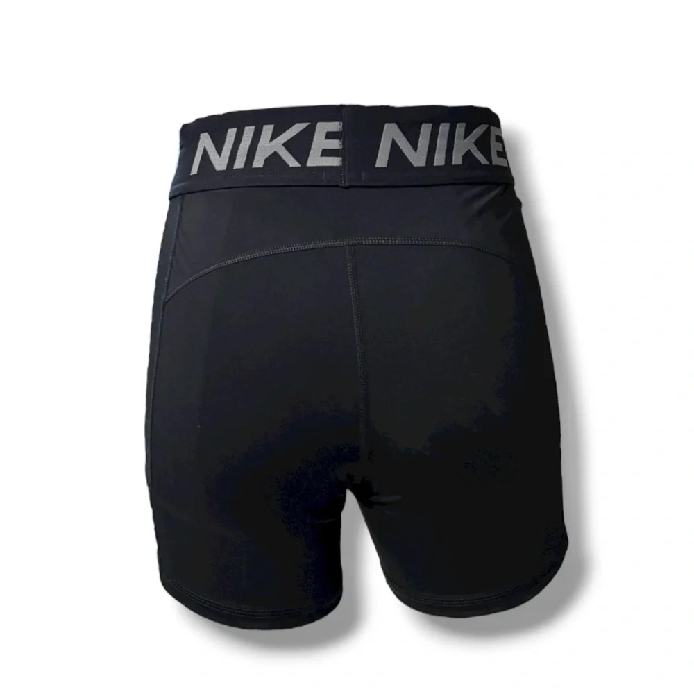 NIKE PRO DRI-Fit 5” Shorts Black/Grey Size Small - Picture 5 of 13